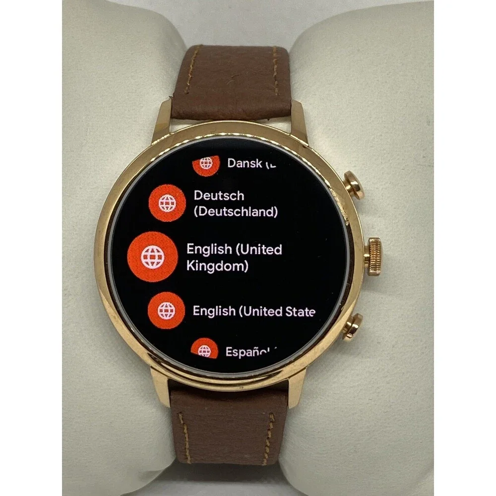 Fossil Gen 4 Authentic Digital Dial Smart Watch Custom Band FTW6031 DC66